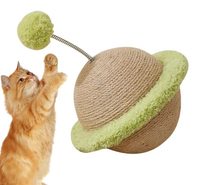 Produktbild von Kratzbaum für Katzen mit Spielball und Spielangel