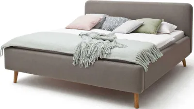 Produktbild von Polsterbett Tony 180x200 - taupe
