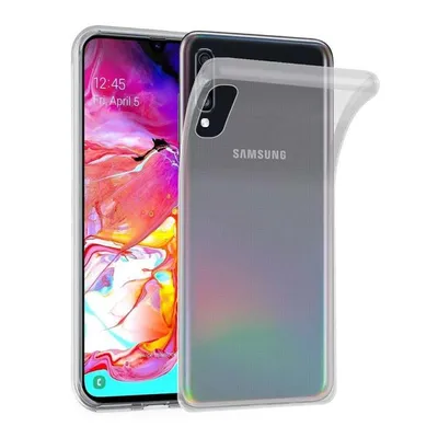 Immagine prodotto di Cadorabo cover per Samsung Galaxy A70 / A70s cover protettiva in trasparente cover protettiva TPU silicone cover custodia