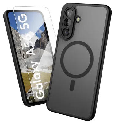 Produktbild von Oakshield Hülle für Samsung Galaxy A56 5G Hülle - Handyhülle [kompatibel mit MagSafe] - TPU Schutzhülle [robuster Fallschutz] - Mit [Schutzglas] -