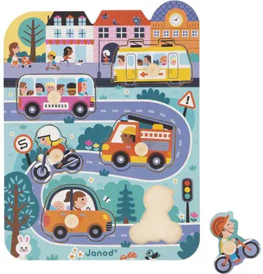 Produktbild von JANOD J07106, 6 Stück(e), Fahrzeuge, 1,5 Jahr(e)