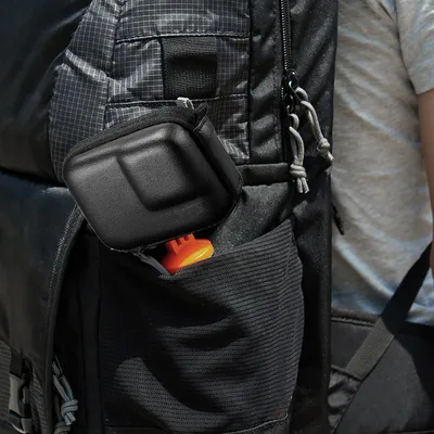 Zdjęcie produktu dla Mini przenośna torba na aparat Action Torba do przechowywania dla Hero 11 10 9 8 7 DJI Czarna