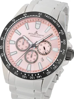 Produktbild von Jacques Lemans 1-2140L Liverpool Chronograph Herrenuhr 48mm 10ATM