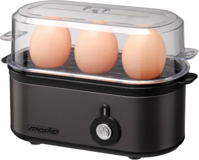 Produktbild von Mesko Eierkocher für 3 Eier Leistung 210W wählbare Kochstufe Kontrollleuchte MS 4485