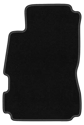 Produktbild von Fahrermatte Automatte Velours Schwarz für Honda Legend II 1991-1996