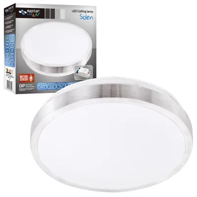 Obrázek produktu pro Plafónová lampa 2xE27 s mikrovlnným senzorem