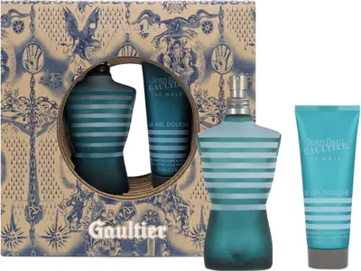 Produktbild von J.P. Gaultier Le Male Giftset Edt Spray 125ml/Shower Gel 75ml 200 ml