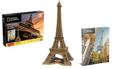 Productafbeelding van 3D-puzzel – Eiffeltoren – Constructiespeelgoed – EXPLORA – 80 onderdelen – Vanaf 8 jaar
