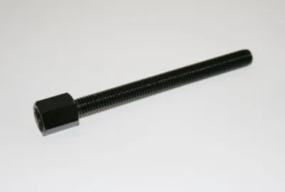 Image de Adaptateur de rétroviseur HIGHSIDER smart M10 droite sur boulon M8x85mm droite noir