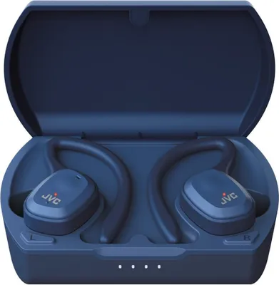 Produktbild von JVC HA-ET45T-A-U, Kabellos, Musik, 20 - 20000 Hz, Kopfhörer, Blau