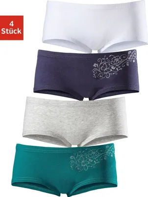 Produktbild von PETITE FLEUR Panty 4 -teilig petrol, grau-meliert, marine, weiß Größe 170/176