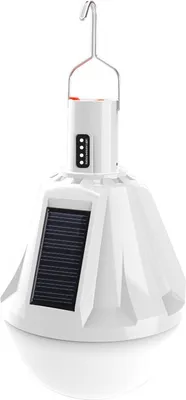 Produktbild von Wiederaufladbare USB- und wasserdichte Solar-LED-Glühbirne für den Außenbereich mit Fernbedienung