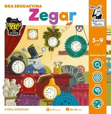 Immagine prodotto di Capitano Nauka Gioco educativo Orologio