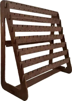 Produktbild von Ohrringhalter, Schmuckaufbewahrungsregal, große Kapazität, mehrschichtiges Design, Ohrstecker-Präsentationsregal, Schmuckhalter-Organizer