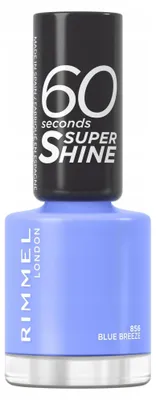 Produktbild von Rimmel London 60 Seconds Super Shine Nail Polish 856-Blue Breeze 8ml