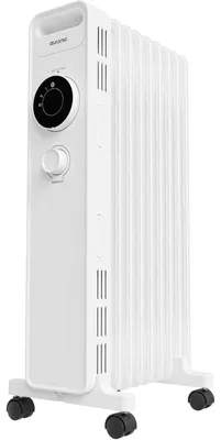 Produktbild von Auronic Ölradiator mit Thermostat - 2000W Heizung - Elektrische Heizung - Timer - 3 Stufen - Weiß