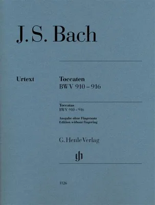 Produktbild von Toccaten BWV 910-916