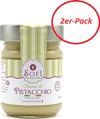 Produktbild von Pistaziencreme 45%, 190g - 2er-Pack