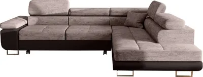 A sectional sofa is shown against a white background.