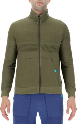 Produktbild von UYN Natural Training Full-Zip Funktionsshirt Herren E882 - capulete green melange L