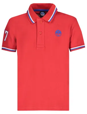 Imagen del producto de Polo De Manga Corta Niño North Sails Rojo