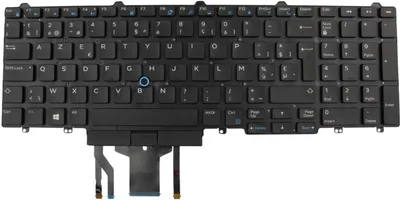 Obrázek produktu pro Klávesnice Dell E5550/E5570 NBL DP belgická nepodsvícená