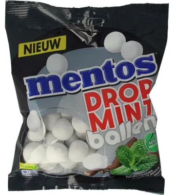 Productafbeelding van Mentos Dropmintballen (220 gr)