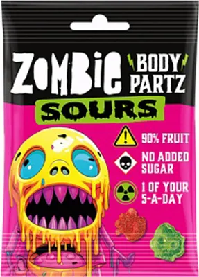 Image de Zombie Body Partz Sours (12 x 35 g)