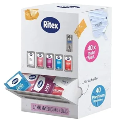 Obrázok produktu pre Dávkovač kondómov Ritex mix (5x8 ks) (40 ks)