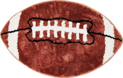 Produktbild von Zainafacai Teppiche, Fußball-Sport-Imitation, Badezimmer-Dekorationsteppich, rutschfest, wasserabsorbierend, Bodenmatte (60 x 40 cm/24 x 16 Zoll), Haushaltswaren, Braun