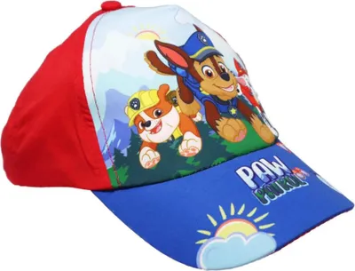 Produktbild von Paw Patrol Kinder Jungen Basecap Baseball Kappe Mütze – Rot / 51