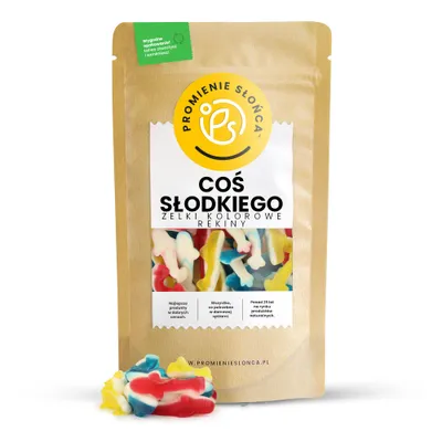 Zdjęcie produktu dla Coś Słodkiego: Żelki Kolorowe Rekiny 250 g