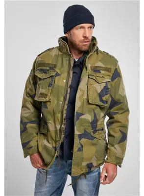 Obrázek produktu pro Bunda Brandit M-65 Giant Jacket swedisch camo - 6XL