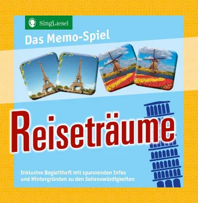 Produktbild von Das Memo-Spiel für Senioren - Reiseträume