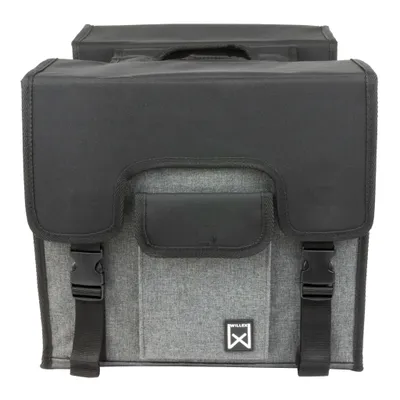 Produktbild von Willex Fahrradtaschen 38 L Schwarz und Grau 10613