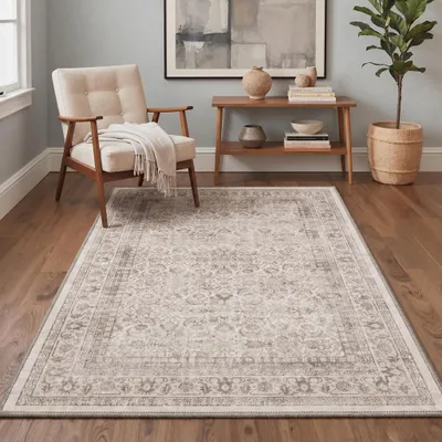 Produktbild von Vintage-Perserteppich, 160x230 cm, waschbar und rutschfest