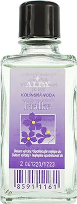 Produktbild von Damen Eau de Cologne Fialka, traditioneller blumiger Duft mit Veilchenblüten, 50 ml