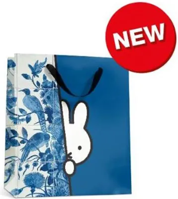 Image de Sac cadeau Miffy Peek-a-boo 14 x 14 cm