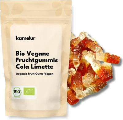Produktbild von Bio Fruchtgummis Cola Limette Vegan 1kg