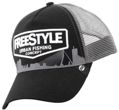 Produktbild von Spro Freestyle Trucker Cap black - Angelcap