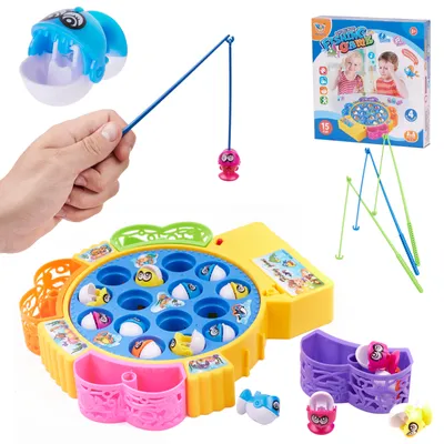 Obrázok produktu pre KIK KX7583 Familienspiel Hungry Fish - 15 Fische