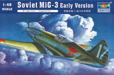 Produktbild von Trumpeter Soviet MiG-3 Early Version 1:48, 02830
