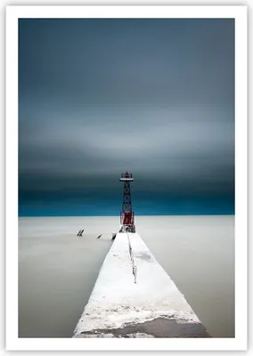 Produktbild von Poster - Poster ohne Rahmen - Turm Strand Himmel - 70x100 cm - Wand Bild - Wanddeko - Wandbilder - Kunstposter - Wandposter - Bilder - Kunstdruck - Wanddekoration - Wandbild - P2XPA70x100-4988