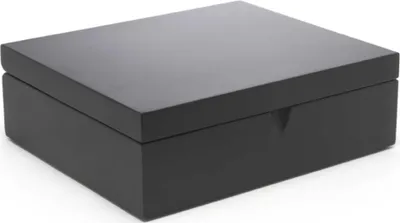 Obrázok produktu pre Box na čajové vrecúška Bredemeijer so 6 priehradkami, čierny 184006
