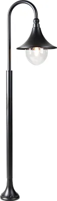 Produktbild von Smart Außenlaterne Schwarz 125 cm IP44 inkl  Wifi A60 Daphne