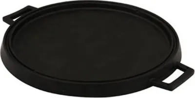 Image de LAVA METAL Poêle à frire ronde double face en fonte 34 cm