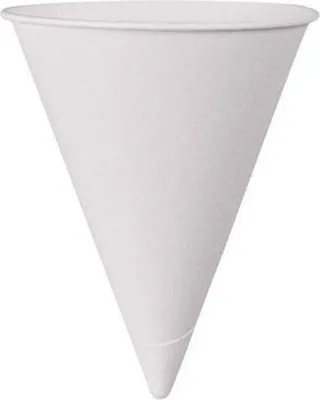 Obrázok produktu pre Kónický papierový pohár "rohový" 118 ml 200 kusov.