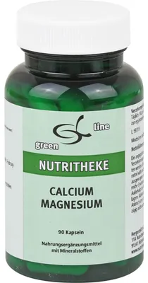Zdjęcie produktu dla Green Line Nutritheke Calcium Magnesium Capsules, 90 kapsułek