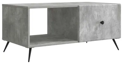 Immagine prodotto di vidaXL Tavolino da salotto grigio cemento 90 x 50 x 40 cm in materiale composito