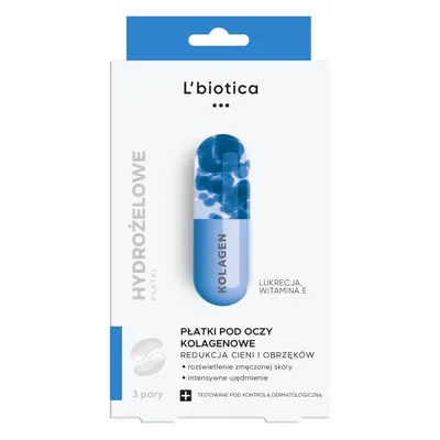 Obrázek produktu pro Kolagenové štípky pro oči - Redukce stínů a otoků, 3 páry